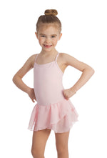 Elowel Kids Girls Basic Skirted Camisole Leotard  (Size 2-14 Years) Color Baby Pink