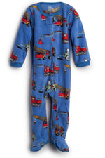 Elowel Baby Boys Footed Crain Pajama Sleeper Fleece (Size 6M-5Years)