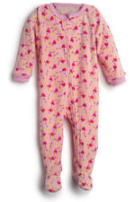 Elowel Baby Girls Footed dogfood Pajama Sleeper Fleece (Size 6M-5Years)