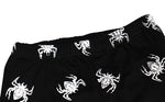 Elowel Boys Glow in The Dark Spider 2 Piece Pajama Set 100% Cotton (Size2Y-10Y)