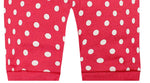 Elowel Girls Shorts Cat Face pink pajamas 2 Piece Pajamas Set 100% Cotton (Size Toddler-10Y)