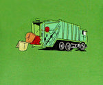 Elowel Boys Shorts Garbage Truck 2 Piece Pajamas Set 100% Cotton (Size Toddler-10Y)
