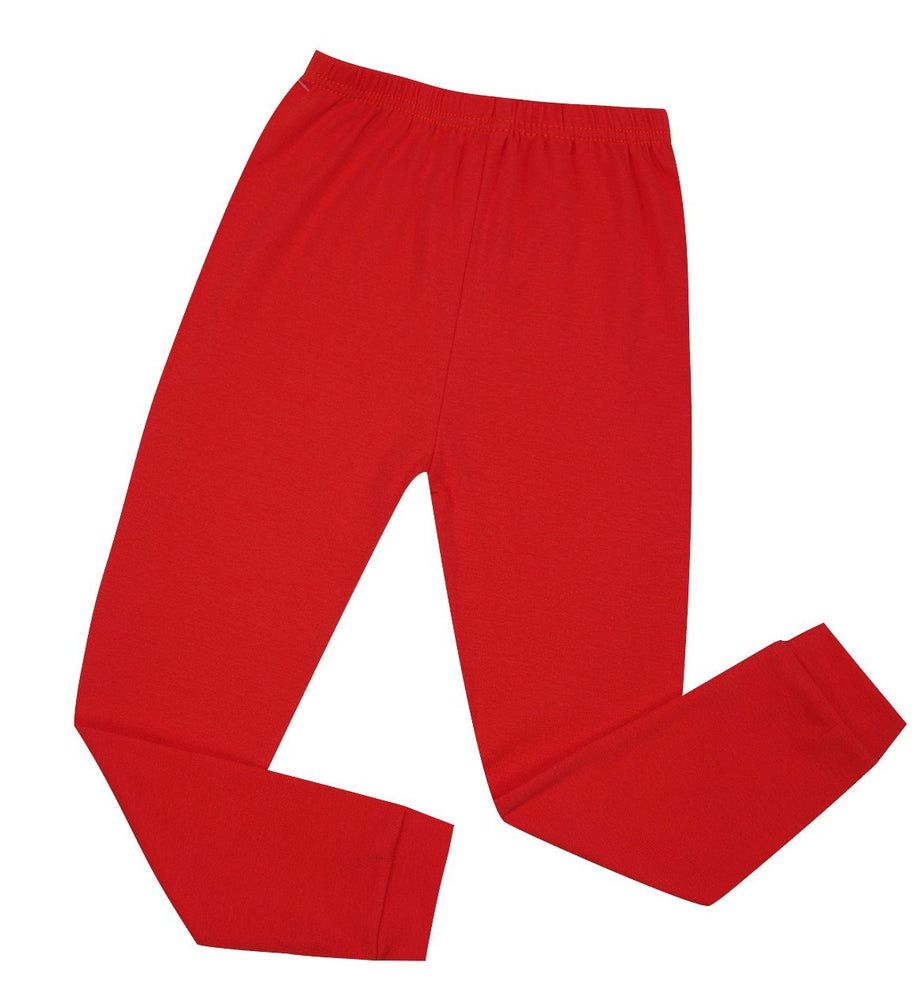 Elowel Adults Red Solid Pajama Set Size XL