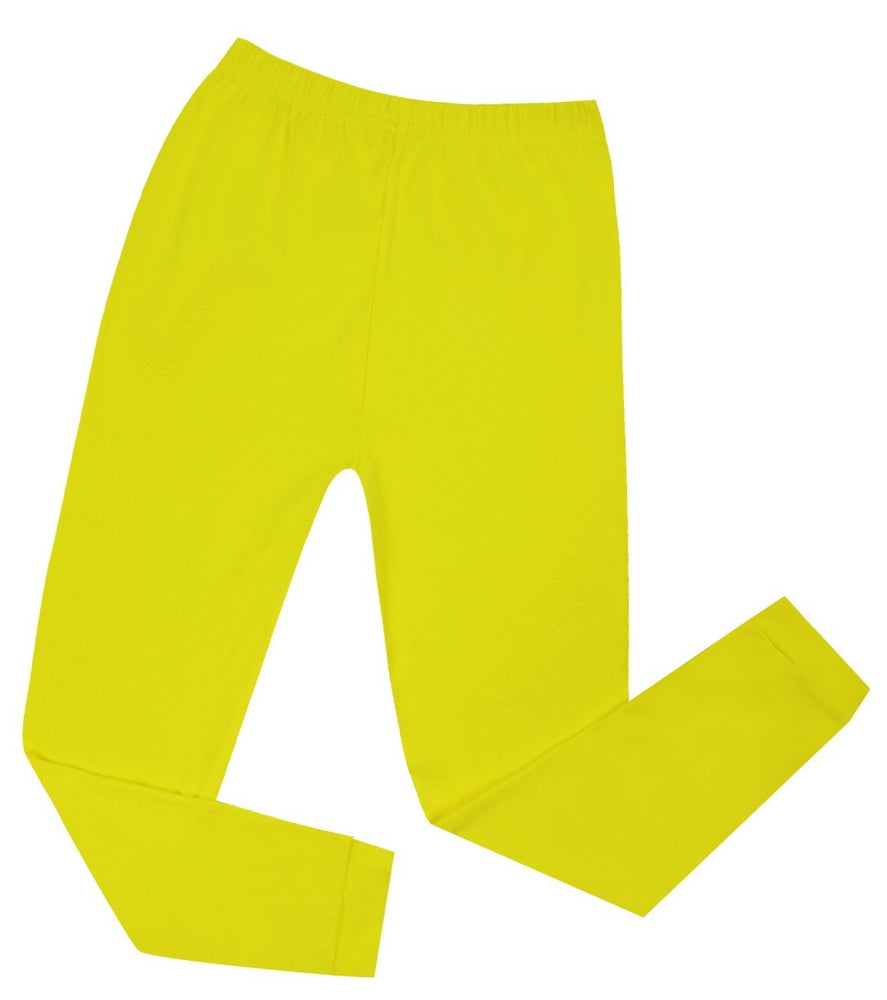 Elowel Adults Yellow Solid Pajama Set Size S