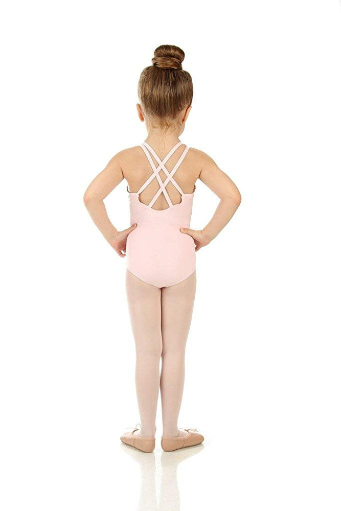 Elowel Kids Girls' Double Strap Camisole Leotard (Size 2-14 Years) Multiple Colors