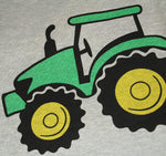 Elowel Boys Tractor 2 pc Kids Childrens Pajama Set 100% Cotton (2Y-8Y)