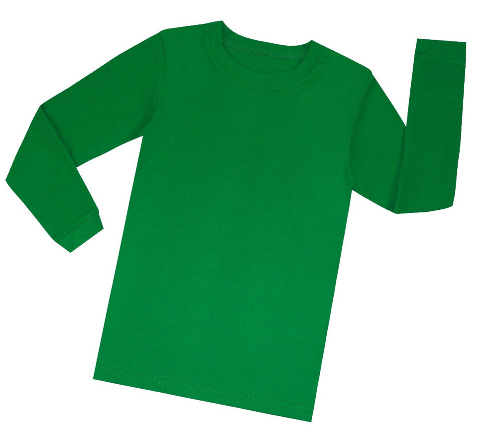 Elowel Adults Green Solid Pajama Set Size L